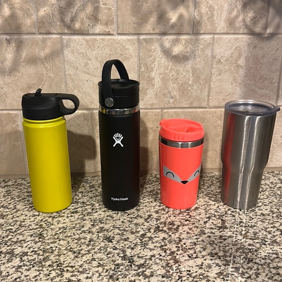 Hydro Flask Other Hydra Flask And Insulated Cups With Lids Nwt 4